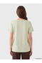 Vizyon New Season Embroidered 100% Cotton Women's T-Shirt - 4