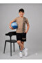 Boy's Printed T-Shirt Shorts Modern Line Patterned Set (Casual Summer Sportswear) - 3