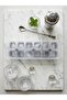 4-Piece Silicone Ice Tray - 12-Chamber Non-Stick Cocktail Presentation Ice Mold with Lid - 4