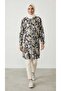 Women's Patterned Front Buttoned Empire Tunic Shirt - 2