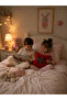 Decorative Plush Pillow with Heart – Green Square Throw Pillow |   Soft Textured Sofa, Bed and Children's Room Decorative Pillow - 2