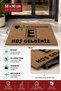 Door Mat 50X90Cm Non-Slip Base Coco Appearance Pharmacy Logo We Wish You Well Emergency Medicines - 2
