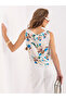 Bluza Dama Mini, Floral, Baiyibaishun, Alb Casual - 5