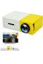 YG300 Micro Mini Projector – Ultra Compact and Durable Portable Projector for Smartphones, Laptops, and Home Cinema