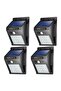 4 pack 35 LED Solar Lights Outdoor Waterproof Solar Motion Sensor Light Wireless Lights Outside Wall Lamp for Driveway Patio Garden Path