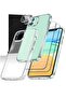 Upgraded [5-in-1] iPhone 11 Case, 2x Screen + 2x Lens Protector, Matte, Shockproof, Clear
