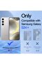 Samsung Galaxy S24 Plus Clear Case – Wireless Charging Compatible, Non-Yellowing Transparent Design - 2