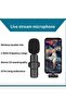 M21 Wireless Lavalier Microphone Plug & Play Type-C Lapel Clip-on Mini Mic Black - 4