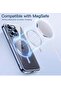 Electroplated Case for iPhone 15 Pro Max 6.7-Inch, Camera Lens Full Protection, MagSafe, TPU (Sierra Blue) - 3