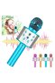 Bluetooth Karaoke Microphone Wireless, Portable Singing Microphone for Kids Adults