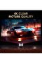 Portable Smart Home Theater 4K Projector with Wi-Fi, Bluetooth, Android OS – Mobile Screen LED TV - 5