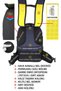 Large Size Travel Daily Backpack 60 Liters 17.3 Inch Shock Absorbing Protection Waterproof Fabric Dada 09 Navy Blue - 4