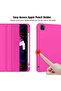 Pink Tri-Fold PU Leather Case for iPad Pro 11-inch (M4) 2024 – Smart Tablet Cover with Adjustable Stand - 2