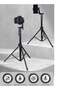 KP-2206 Multi-functional Adjustable Portable Camera Tripod, Black - 3