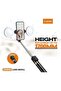 Live-K9 Pro 1700mm Live Broadcast Stand – Adjustable Tripod Phone Holder with Ring Light Mount - 5