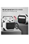 AirPods 3 Case Cover with Keychain Upgraded Armor Shockproof Hard-Shell Protective TPU - 3