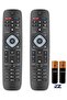 Universal Replacement Remote Control NH500UP Compatible with Philips LED 4K Ultra HD Smart TV with battery