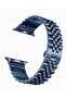 Stainless Steel Replacement Band for Apple Watch Ultra & Series 2–10 – Solid Metal Bracelet Strap Compatible with 49mm/45mm/44mm/42mm (Blue) - 3