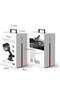 Wireless charging holder C77 Black - 3