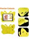 iPad 9th, 8th, & 7th Gen Kids Case - Cute Butterfly Shockproof EVA Foam Stand Cover for iPad 10.2" - 6
