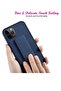 TPU Rubber Silicone Hand Grip Protective Phone Case Cover For Apple iPhone 15 Pro Max Navy Blue - 3