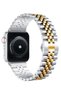 Ultra Thin Stainless Steel Metal Wristband Strap for Apple Watch 42/44/45/49mm, Replacement Bracelet Band Compatible with Apple Watch Series Ultra 8/7/6/5/4/3/2/1/SE - 2