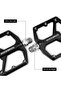 Mountain Bike Pedals MTB Pedals Aluminum 9/16" - 5