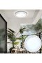 Bright 24W, 18cm LED Ceiling Light with E27 Connector, 3-Color Changing Round Lamp, Flicker-Free - 3