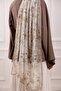 Lalin Patterned Soft Shawl Mink - 8