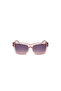Shiny Beige Uv400 Acetate Female Sunglasses - 2