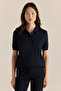 Regular Fit Lacivert Kadın Triko - 5