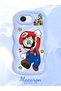 iPhone 17E Compatible Case Camera Protector Blue Silicone Couple Phone Case Mario Pattern - 2