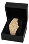 Stoned Iced Out Men's Watch Gold Color