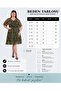 Women's Plus Size Chiffon Floral Dress - 3