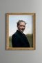 Ataturk Portrait - Vintage Patterned Painting - Fine Model