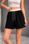 2-Pack Women's White Belted Seasonal Summer Comfortable Fit Casual Shorts/Bermuda - 3
