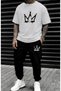 Unisex Oversize Shorts Set Short Sleeve T-Shirt Comfortable Fit Summer Casual Sports