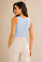 Women's Premium 95% Cotton Thick Strap 2-Piece Basic Undershirt – Notched Collar Detail & Flexible for Daily Use - 7
