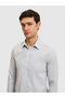 Gray Slim Fit Cotton Blend Shirt 50326162-Vr024 - 2