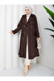 Double Button Windbreaker Hijab Trench Coat Rc3143