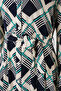 Women's Buttoned Long Hijab Dress 1548 - F.Navy Blue - 4