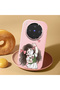 Vivo X300 Compatible Case Camera Protective Pink Silicone Couple Phone Case Girl Patterned - 2