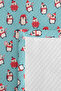 طقم سرير مفرد للأولاد من Penguin Blue - غطاء سرير بنمط شتوي مقاس 160x220 سم - 7