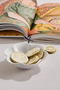 Floral Porcelain Serving Plate White, Serving Plate, 1 Piece