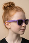Fimi Purple Black Girls' Sunglasses - 2