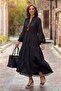 Black Tasseled Alice Dress