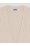 Vizyon New Season V-Neck Girls' Knitwear Cardigan - 3