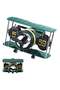 Airplane Flip Clock Retro Vintage Auto Flip Desk & Wall Clock, Mechanical Digital Flip Down Clock