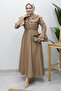 Baby Collared Buttoned Dress Tsd260250 Mink