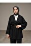 Button Detail Strawberry Cardigan-Black - 2